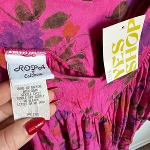 Vintage Maxi Floral Nightgown Dress Coverup